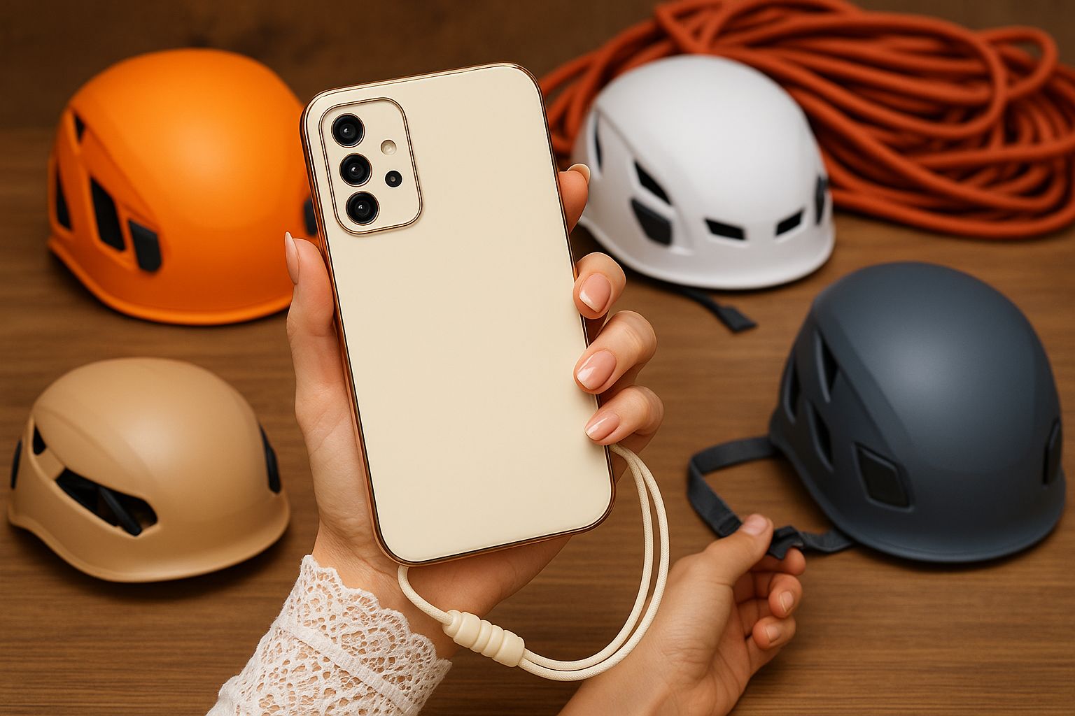 Översikt av olika mobilskal och skydd för flera Samsung-modeller, i olika färger.